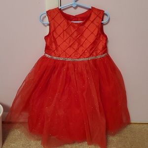 Red Dress for Little Girl's